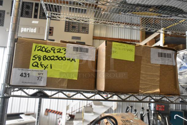 2 BRAND NEW SCRATCH AND DENT! Items Including Beverage-Air 58B02S002A 6" Black Legs for Prep Refrigeration Units - 6/Case 18558B02S002 and Beverage-Air 00C31-033ABB 6" Adjustable Legs for Bottle Coolers - 4/Set 18500C31033A. 2 Times Your Bid! - Image 2 of 4