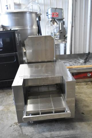 BRAND NEW SCRATCH AND DENT! Vollrath SO2-22010.5 JB2H 40" Ventless Countertop Conveyor Oven with 10 1/2" Wide Belt. 220 Volts.