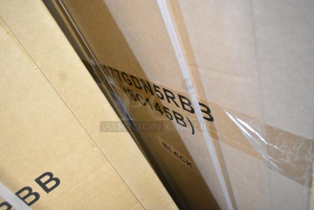 BRAND NEW IN BOX! Galaxy 177GDN5RBB Metal Commercial Single Door Reach In Cooler Merchandiser with Red, White, and Blue LED Lighting. 110-120 Volts, 1 Phase. - Image 3 of 3