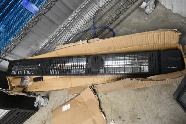 BRAND NEW SCRATCH AND DENT! Boltic 51BIH4500 Black Electric Infrared Heater. 208-240 Volts. - Image 1 of 4