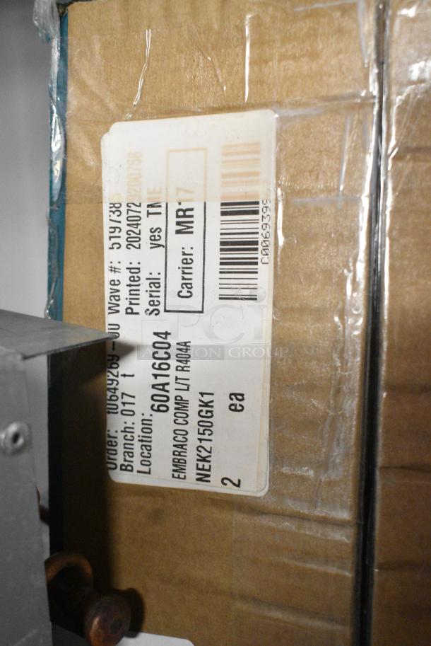 BRAND NEW SCRATCH AND DENT! Continental NEK2150GK Ref Compressor - Image 3 of 7