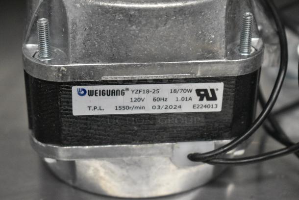 BRAND NEW SCRATCH AND DENT! Weiguang YZF18-25 Motor. 120 Volts, 1 Phase. - Image 4 of 4
