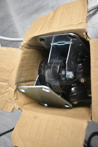BRAND NEW SCRATCH AND DENT! Lot of 4 Commercial Casters.