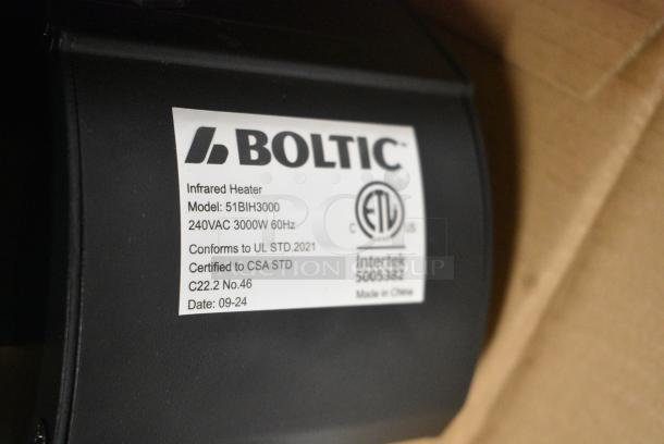 BRAND NEW SCRATCH AND DENT! Boltic 51BIH3000 Infrared Heater - 240 Volts. - Image 4 of 4