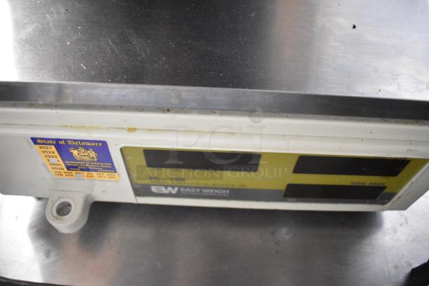 Easy Weigh PC-100 Countertop Scale. Tested and Working! - Image 5 of 8
