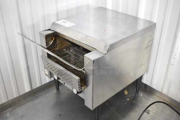 AvaToast 184T140 Stainless Steel Commercial Countertop Electric Conveyor Toaster Oven. 120 Volts, 1 Phase. Tested and Working! - Image 3 of 7