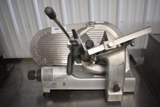 Hobart 2812 Stainless Steel Commercial Countertop Meat Slicer. 115 Volts, 1 Phase. Tested and Working!