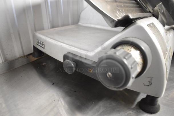Hobart 2812 Stainless Steel Commercial Countertop Meat Slicer. 115 Volts, 1 Phase. Tested and Working! - Image 5 of 7