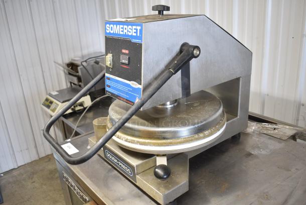 Somerset SDP-747D Stainless Steel Commercial Countertop Dough Press. 115 Volts, 1 Phase. Tested and Working! - Image 3 of 7