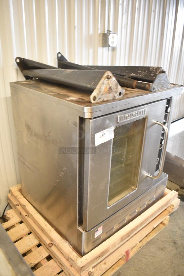 Blodgett DGF-50 Stainless Steel Commercial Natural Gas Powered Half Size Convection Oven w/ Metal Legs, View Through Door, Metal Oven Rack and Thermostatic Controls. - Image 2 of 9