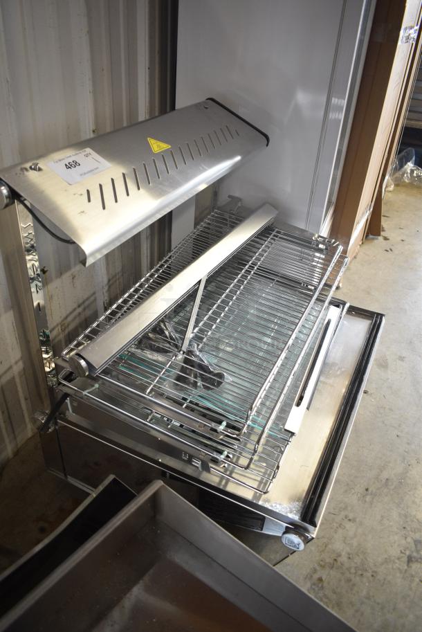 ServIt 423HDM26SA Stainless Steel Commercial Countertop Heated Merchandiser Display Case. See Pictures for Damage. 120 Volts, 1 Phase. Tested and Powers On But Does Not Get Warm - Image 2 of 7
