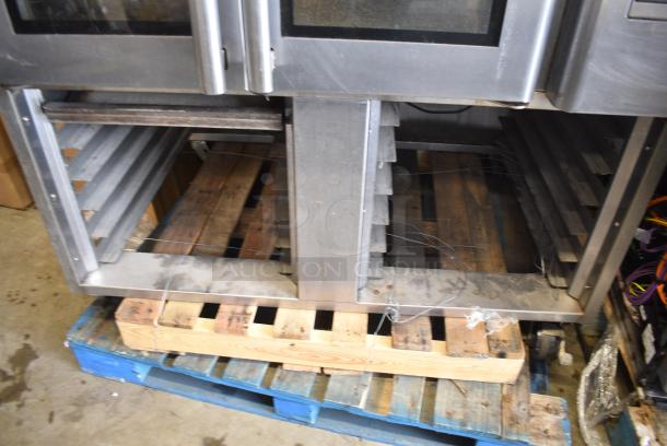 Baxter Stainless Steel Commercial Natural Gas Powered Mini Rotating Rack Oven on Double Pan Rack. - Image 3 of 6