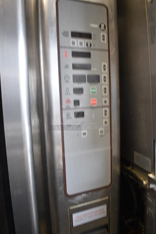 Baxter Stainless Steel Commercial Natural Gas Powered Mini Rotating Rack Oven on Double Pan Rack. - Image 4 of 6