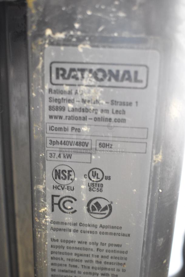 2 2021 Rational LM100EE.AXXXX/LM100CE.AXXXX iCombi Pro Stainless Steel Commercial Electric Powered Combi Convection Oven. 440/480 Volts, 3 Phase. 2 Times Your Bid! - Image 8 of 12