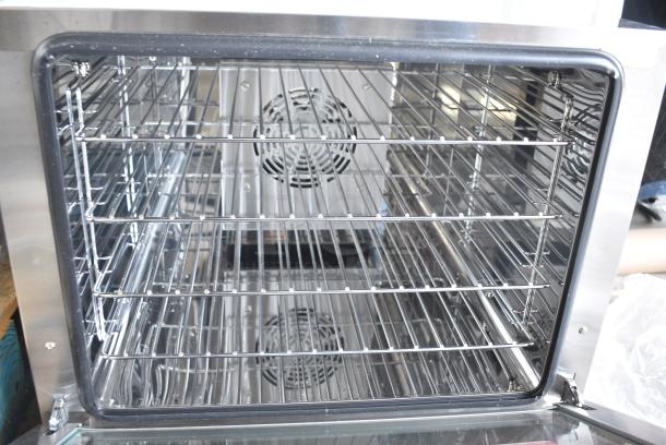 Avantco 177CO28M Stainless Steel Commercial Countertop Electric Powered Half Size Convection Oven. 208/240 Volts, 1 Phase. - Image 5 of 7