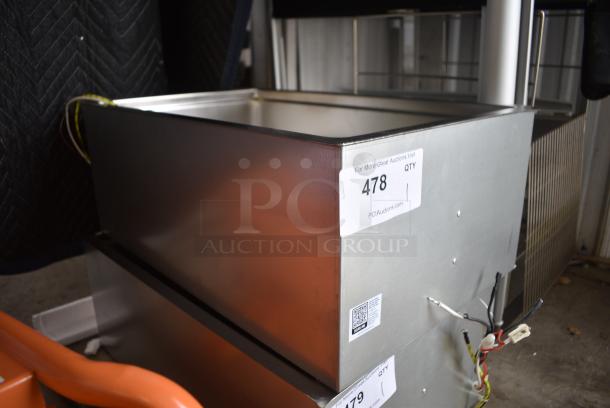 BRAND NEW SCRATCH AND DENT! 2024 Avantco 177BM12SA BM-12SA Bottom Mount Drop-In Full Size Hot Food Well with Square Inside Corners and Drain. 120 Volts, 1 Phase. - Image 2 of 4