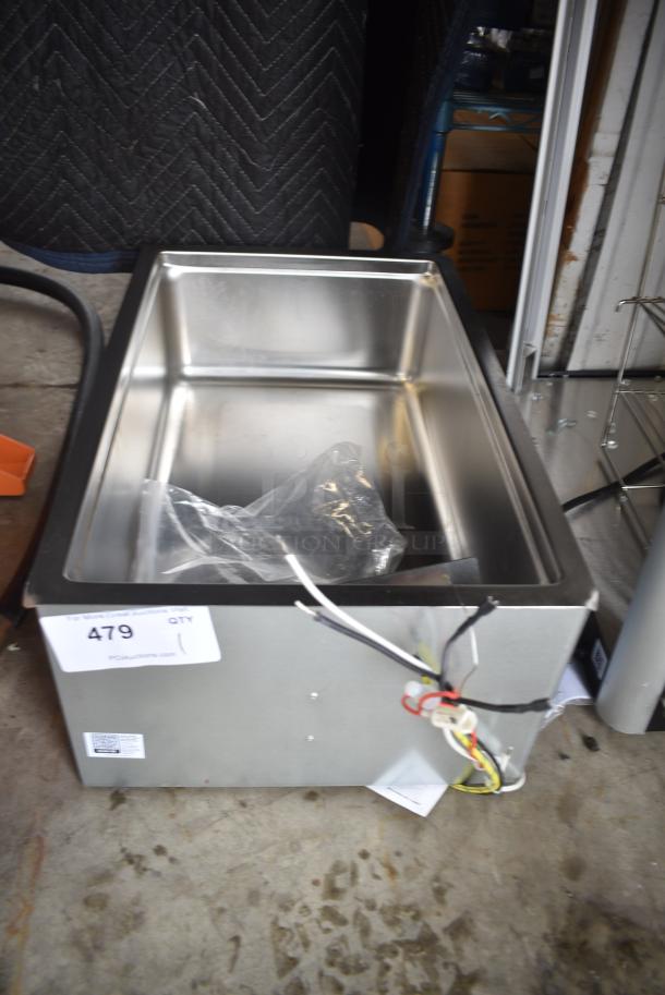 BRAND NEW SCRATCH AND DENT! 2024 Avantco 177BM12SA BM-12SA Bottom Mount Drop-In Full Size Hot Food Well with Square Inside Corners and Drain. 120 Volts, 1 Phase. - Image 1 of 4