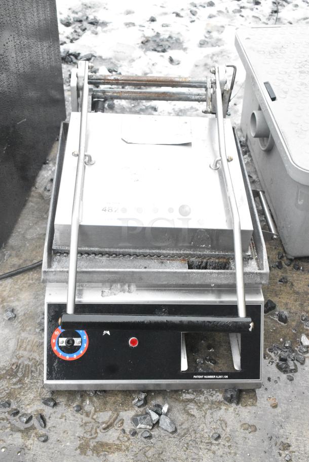 Star Stainless Steel Commercial Countertop Panini Press. 115 Volts, 1 Phase. - Image 1 of 8