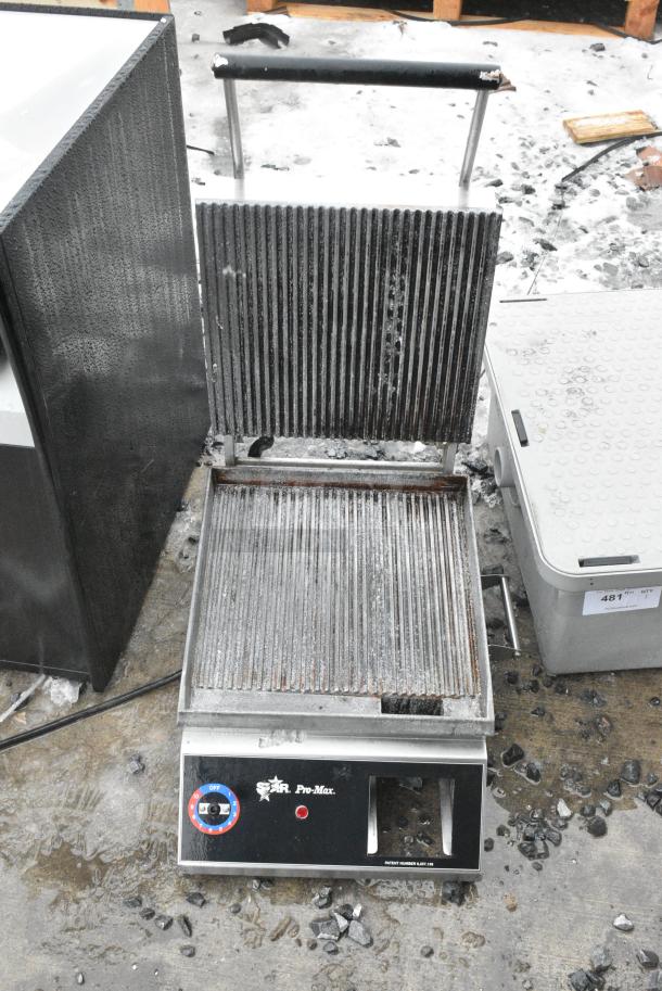 Star Stainless Steel Commercial Countertop Panini Press. 115 Volts, 1 Phase. - Image 4 of 8