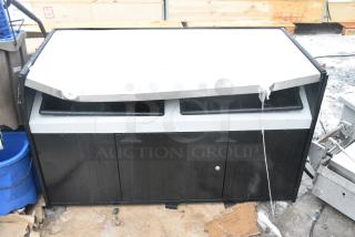 BRAND NEW SCRATCH AND DENT! Metal Counter