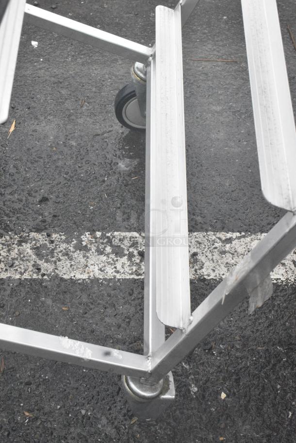 BRAND NEW SCRATCH AND DENT! Winholt AL-1206 Metal Pan Rack w/ 1 Commercial Caster. - Image 3 of 6