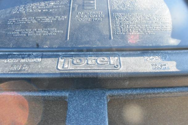 Black Poly Trash Can - Image 4 of 4