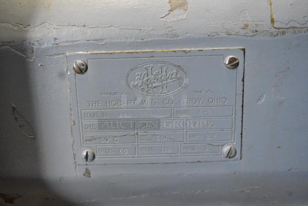 Hobart A-200 Metal Commercial Countertop Planetary Dough Mixer. 115 Volts, 1 Phase. Tested and Working! - Image 7 of 7