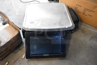 2023 Hobart HTi Metal Countertop Scale. 120/208-240 Volts, 1 Phase. Tested and Working!