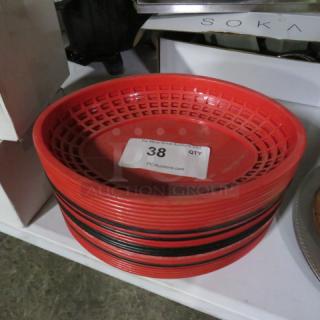 One Lot Of Fast Food Baskets.