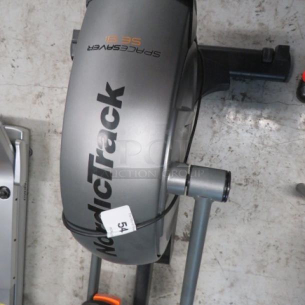 One Nordic Trak Space Saver Elliptical Trainer. #SE9i. $1499.00 - Image 2 of 3