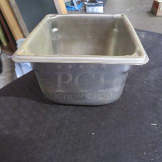 One 1/6 Size 4 Inch Deep Hotel Pan.