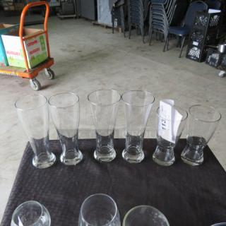 Assorted Beer Glass. 6XBID