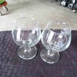Stem Brandy Glass. 2XBID