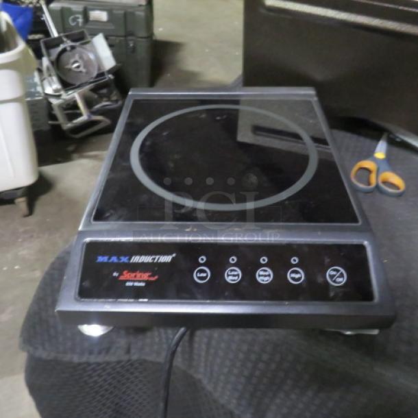 One Spring Max Induction Burner. 650 Watt. 110-120 Volt. Model#SM-651C-T. $733.81. - Image 1 of 1