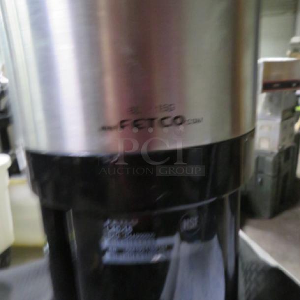 One Fetco Luxus Thermal Coffee Dispenser With Stand. Model# L4D-15. $376.96 - Image 3 of 3