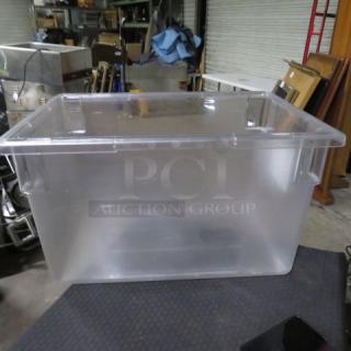 One Carlisle 21.5 Gallon Food Storage Container.