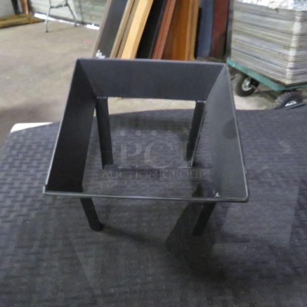 Black Metal Holder. 6.5X6.5X6. 6XBID - Image 1 of 1