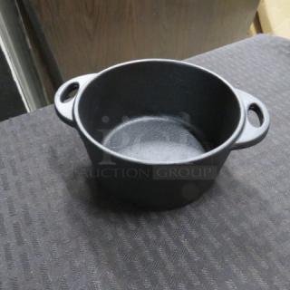 NEW Steelite Cast Iron 13.25oz Baking Dish. #7361MW201. 12XBID