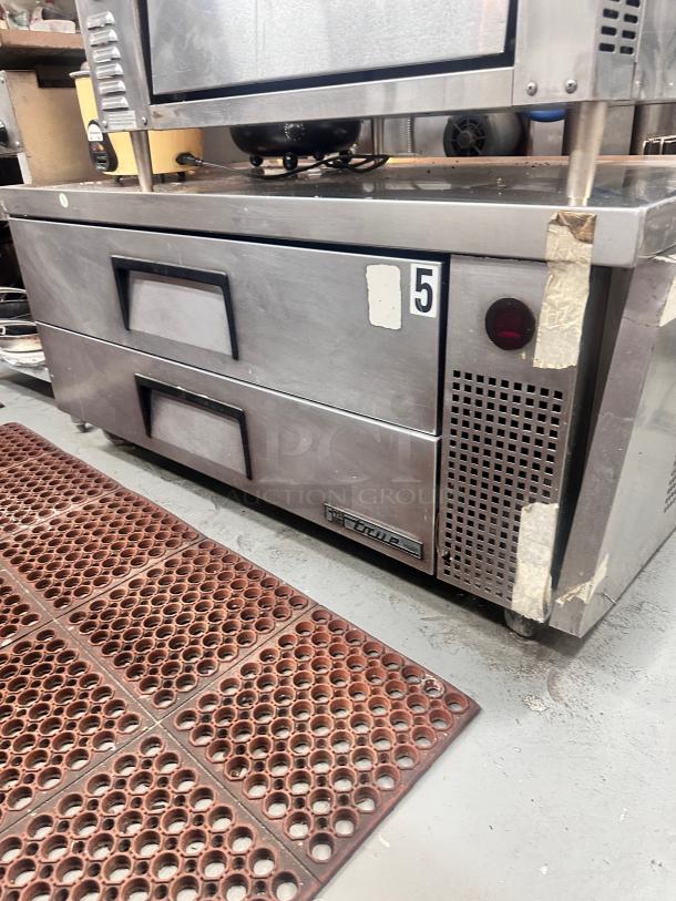 True TRCB-52-HC 51 13/16" Chef Base w/ (2) Drawers - 115v - Image 1 of 8