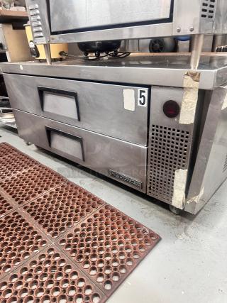 True TRCB-52-HC 51 13/16" Chef Base w/ (2) Drawers - 115v