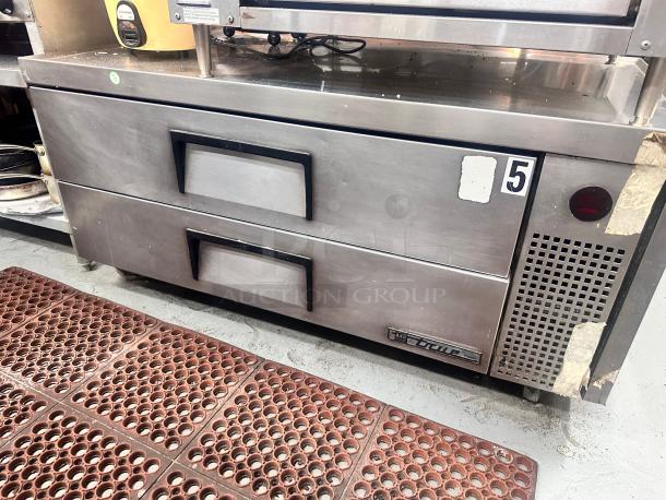 True TRCB-52-HC 51 13/16" Chef Base w/ (2) Drawers - 115v - Image 2 of 8
