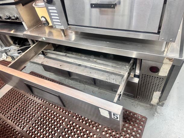 True TRCB-52-HC 51 13/16" Chef Base w/ (2) Drawers - 115v - Image 7 of 8