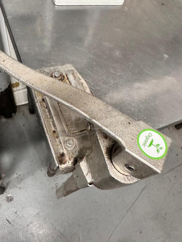 Stainless Steel 48" Work Table With Can Opener - Image 6 of 8