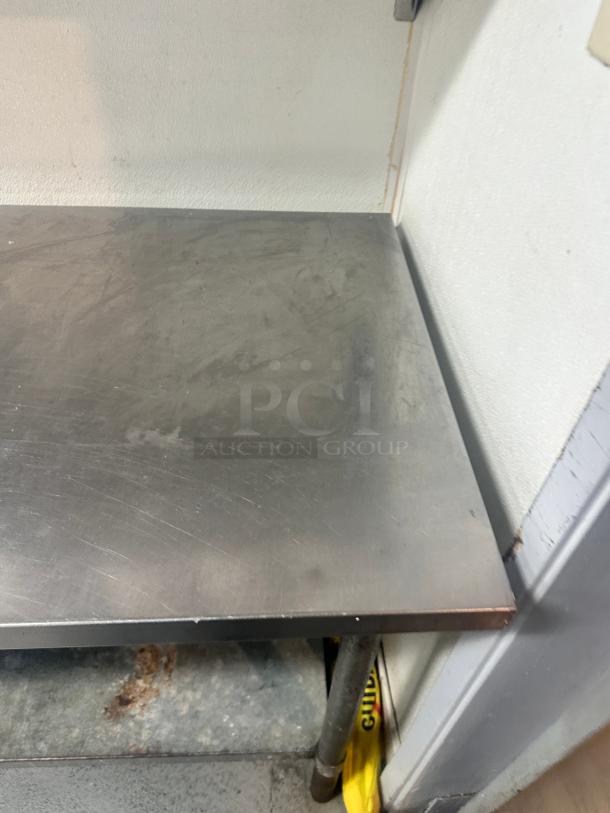 Stainless Steel 48" Work Table With Can Opener - Image 8 of 8