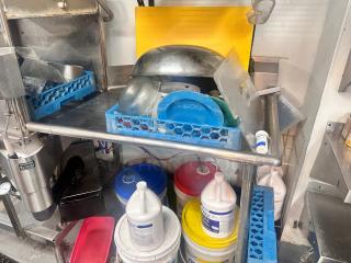 Commercial Stainless Steel 36" Clean Side Dishwasher Table