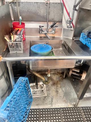 Commercial Stainless steel 36" Dirty Side Dishwasher Table