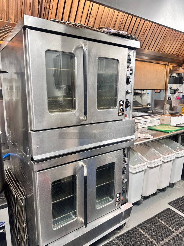 Clean Montague  2-115A Vectaire Convection Oven Gas Double-deck Tested and Working! - Image 4 of 13