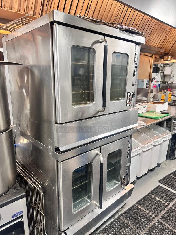 Clean Montague  2-115A Vectaire Convection Oven Gas Double-deck Tested and Working! - Image 5 of 13