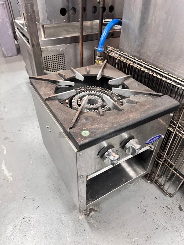 Excellent Cookrite CPG-DSPR-N Natural Gas Stock Pot Range - 160,000 BTU Tested and Working! - Image 1 of 5