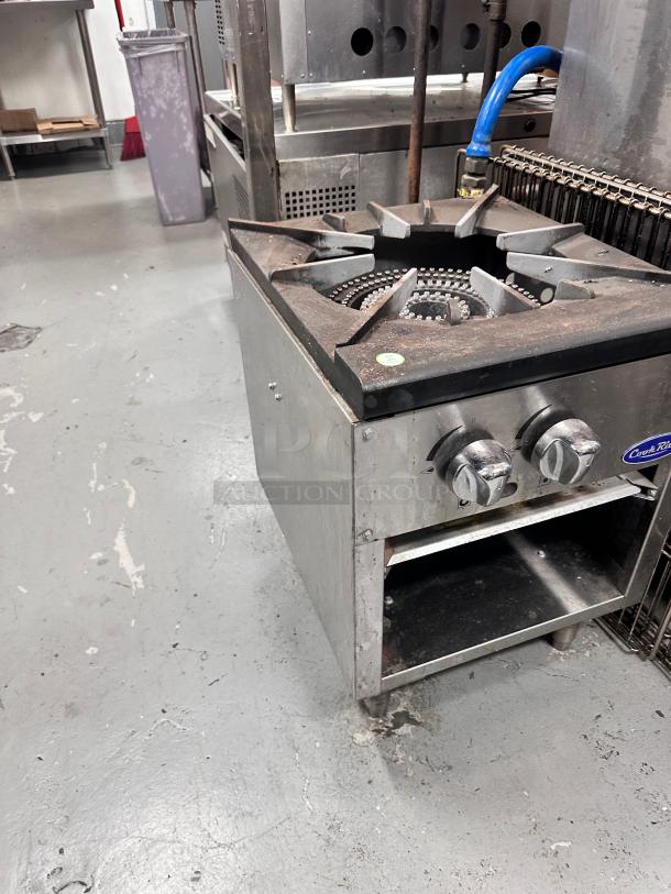 Excellent Cookrite CPG-DSPR-N Natural Gas Stock Pot Range - 160,000 BTU Tested and Working! - Image 2 of 5